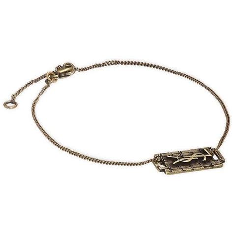 Yves Saint Laurent Razor Blade Bracelet 